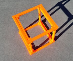 Image of orange cube.